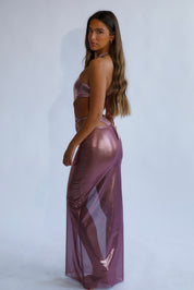 The Liquid Skirt - Moonlit Mauve