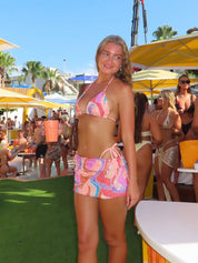 The Disco Sunset Sequin Skirt - Lifestyle