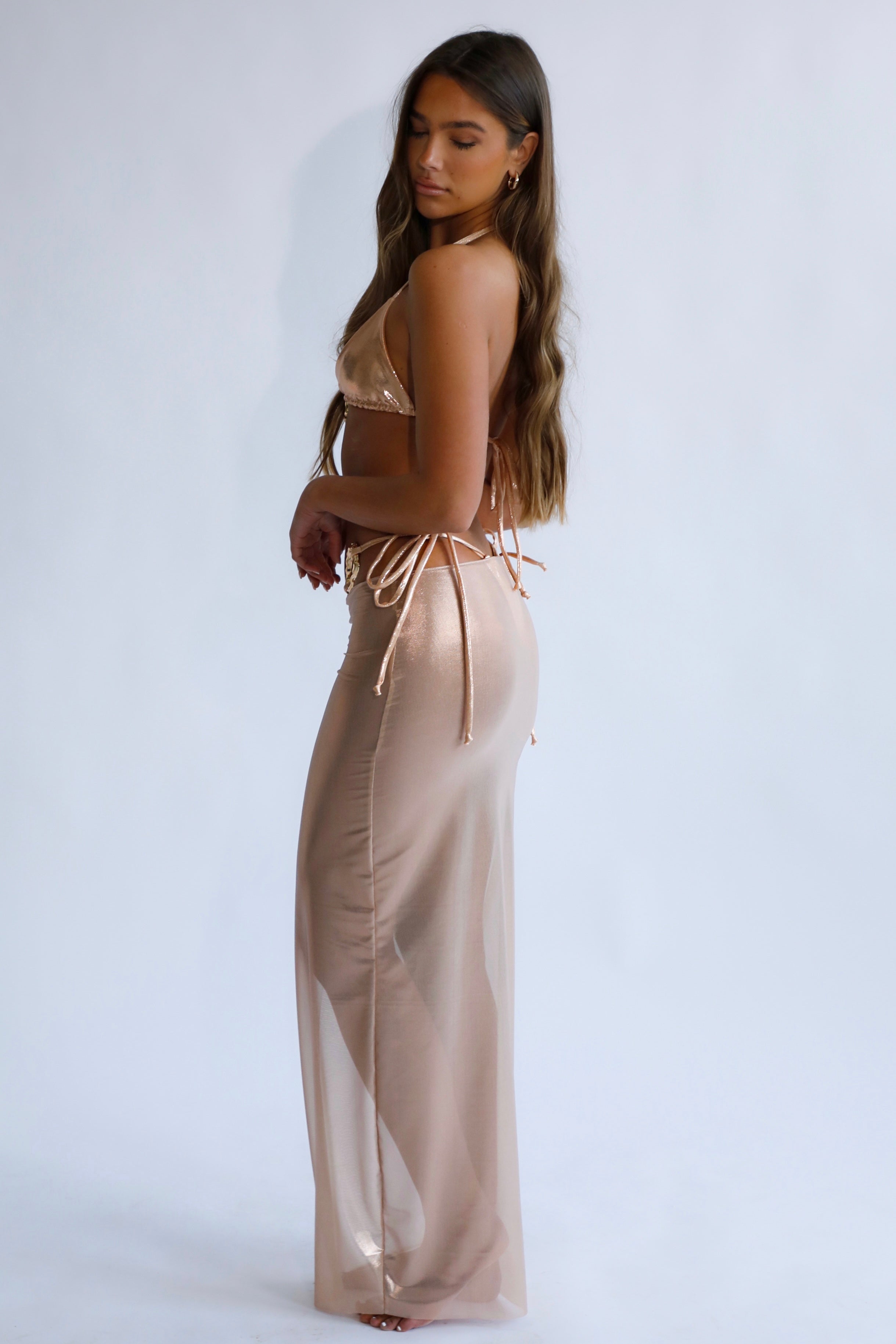 The Liquid Skirt - Aura Sands - Detail